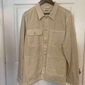 Wellen garment dyed chore coat